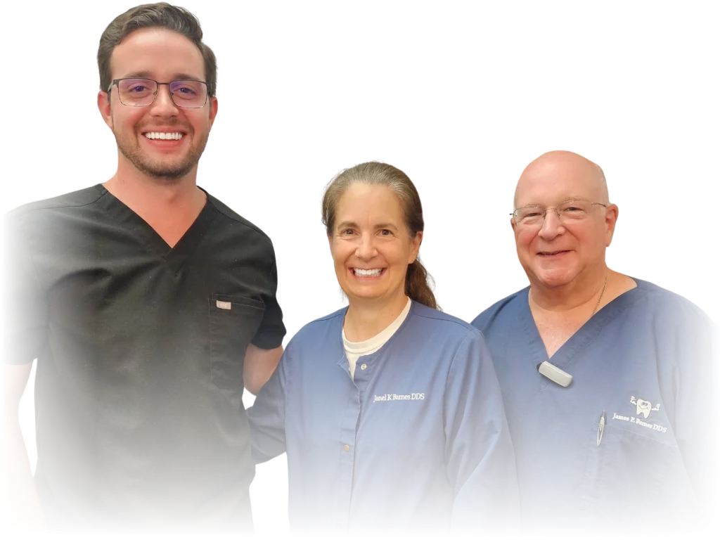 Dr. Duerr and Dr. Barnes smiling together.