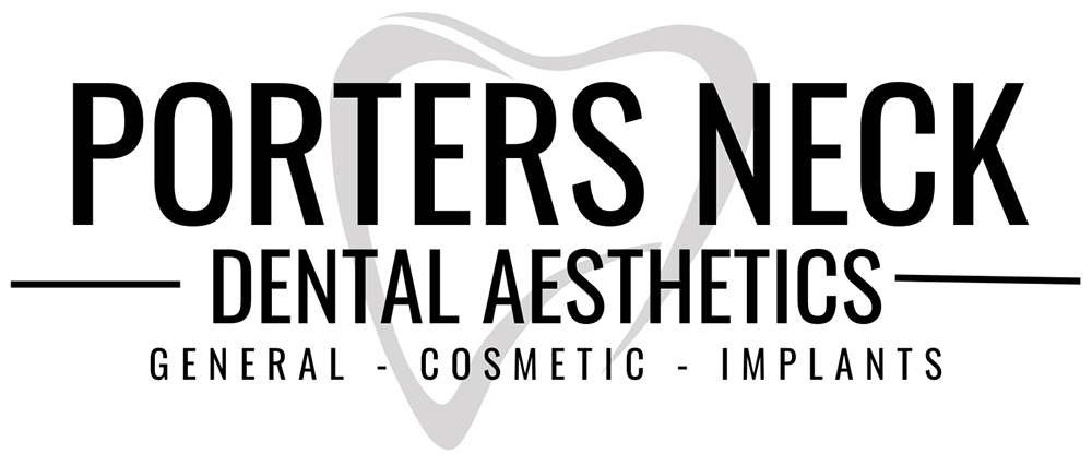 Logo for Porters Neck Dental Aesthetics in Wilmington, NC.